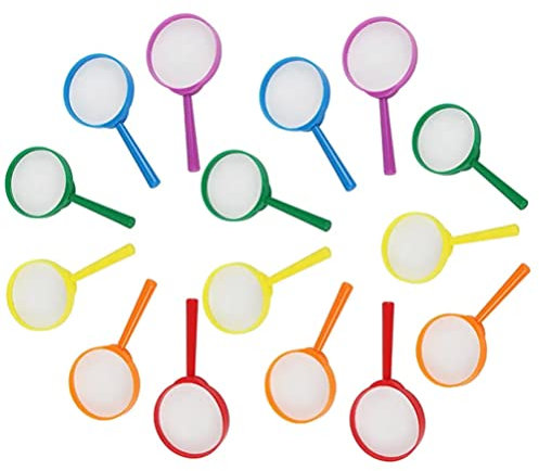 iplusmile 15stücke Junge Mädchen Lupe Handheld Lupe Zum Lesen Lupenspielzeug Für Junge Mädchen Tragbare Kleine Für Party Favors