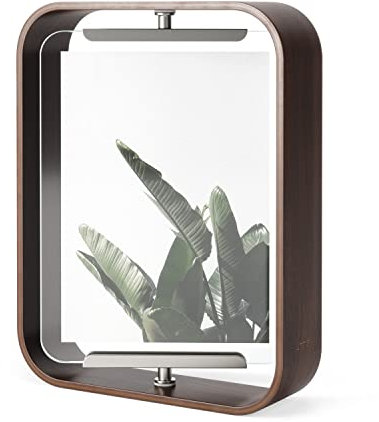 Umbra Bellwood Desk Frame 5x7, Aged Walnut