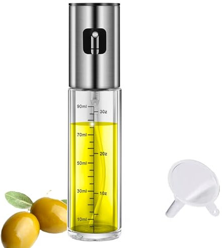 River Phoenix Oil Sprayer for Cooking, Oil Spray Bottle, Oil Spray for Cooking, Olive Oil Sprayer for Salad, Barbecue, Baking in the Kitchen, Made of Alloy Steel