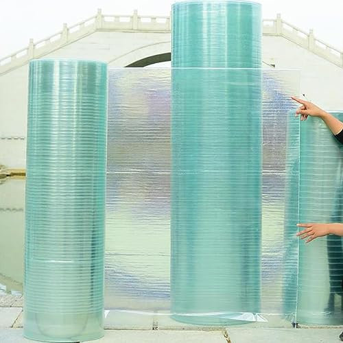 Polycarbonatplatten Polycarbonat-Gewächshausplatten, transparente Dachplatte, Tageslichtplatte, Kunststoff-Dachverkleidung, wasserdichte, UV-geschützte, bruchsichere Platte für Gewächshausüberdachung