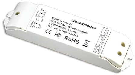 EDA1 EDA2 EDA3 EDA4 Interruttore di controllo touch screen a parete dimmer Controller LED LT-404-5A(LT4045a DALI Driver)