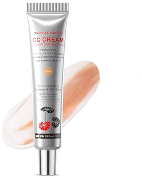 Cc Foundation Cream, Centella CC Cream, CC Cream Concealer Couvre Complètement Le Fond De Teint, Unifie Le Teint, Améliore L'éclat Et Améliore La Texture De La Peau (#2, 62g)