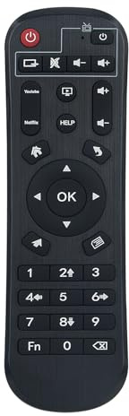 VINABTY Telecomando di Ricambio Adatto Per A95X F2 F3 F4 R3 R5 Air Slim Max+ Max Plus TV Box X88 PRO Mini 20 S 10 T, also Compatible with Android Rupa Smart TV Box