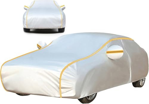 Funda Coche Exterior para Hyundai i20N 2020-2024,Funda para Coche Exterior,Lona Coche, Impermeable Respirable Anti-UV,Antiarañazos, Protección para Todo Clima
