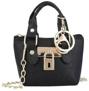 LAOYEFACAI Mini Taschenanhänger Münzgeldbörse Mini-Handtasche Schlüsselanhänger für Damen kreative Schlüsselanhänger Make-up-Tasche Münzgeldbörse mit Reißverschluss