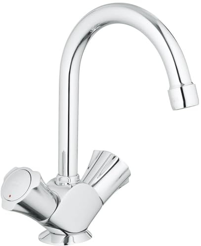 Grohe Waschtisch-Einlochbatterie Costa DN 15, mit Ablaufgarnitur, chrom 21375001