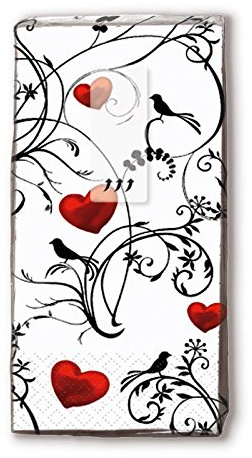 Motiv Taschentuch FSCMix 10 Stck. Ornament with he