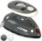 Jago® Mini Bügeleisen - 260-420 W, Antihaft Bügelsohle, Wassertank 40 ml, 100-240 V Netzspannung umschaltbar, mit/ohne Dampf - Dampfbügeleisen, Reisebügeleisen (Grau)