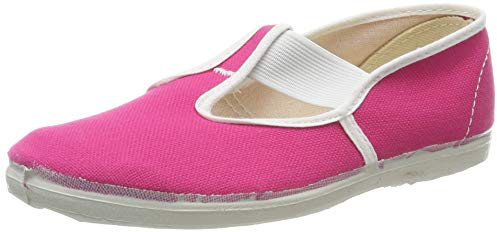 Beck Mädchen Basic 306 Leinenschuhe, Pink, 29 EU