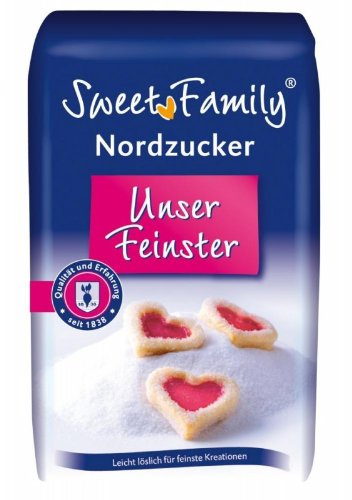 Sweet Family Nordzucker Feinster Zucker 1kg