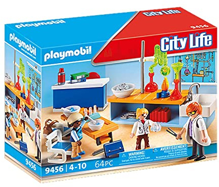 Playmobil - 9456 - Classe de Physique Chimie, Coloré