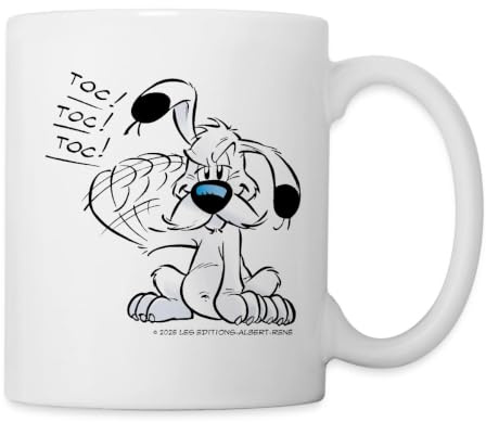 Asterix & Obelix Idefix Klopft Toc Toc Tasse