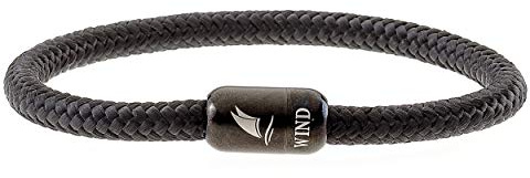 Wind Passion – paracordarmband för män och kvinnor – magnetiskt armband för män – reparmband för män – armband sträng med magnetiskt lås – robust och vattentätt surfararmband, Small (Wrist size: 5.51