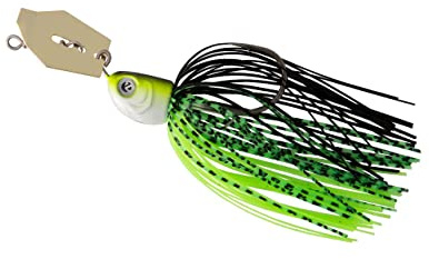 Zeck vibrierender Kunstköder - Bladed Jig Chartreuse Party - #4/0-14g