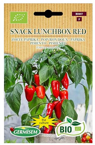 Paprika Snack Lunchbox Red