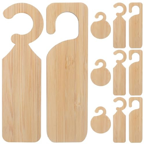 Étiquettes Suspendues de Jardin en Bambou 30 Pièces Beige