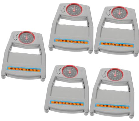 BESPORTBLE 5st Dynamometer Werkzeug Handübungsgerät Handkrafttester Griffstärkemesser Handgrifftestgerät Handstärkemessgerät Stärkung Für Die Hand Handgrifftester Handtester Handtrainer Abs