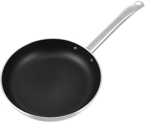 Prettiee Poêle à Steak antiadhésive avec poignée (Noire 39 x 20 x 4,5 cm)