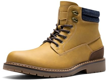 Bruno Marc Bottes Hiver Hommes Bottines Courtes,Jaune,41