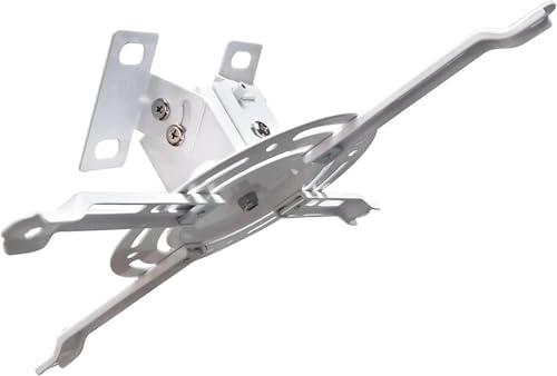 SNDISNV Low Profile Projector Ceiling Mount 360 Rotation 30 Tilt | Bracket 3.3 High For Home,Office