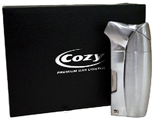 LP3101- Cozy Silver Colour Piezo Pipe Lighter With Tools