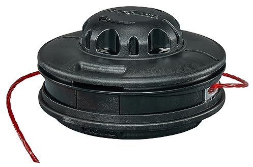 Makita 191Y2-9 2-Fadenkopf Tap&Go M10 x 1,25, Linksgewinde, Ø 130 mm, mit 2,7 mm Four-Leaf Mähfaden, 4 Meter lang, Tippautomatik, passend für Akku-Rasentrimmer und Akku-Freischneider