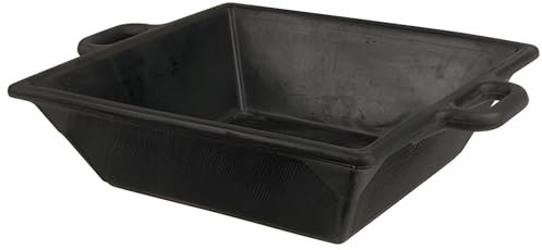 Bricoloco Gaveta de caucho de albañil 470x430x150 mm capacidad 15 litros – Caldereta goma para obra y reformas. (1)