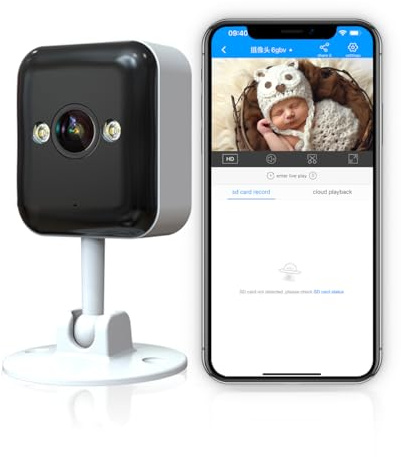 JOOAN HD 2K Outdoor Security Camera 2.4G WiFi Camera, IP66 Weatherproof, 3 Night Modes, Color Night, AI Motion Tracking, 2-Way Audio, Cloud & SD Storage (8-256G),Plug-in Cam