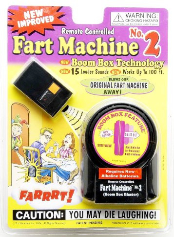 Empire Fart Machine - Spaßartikel - Kunststoff - Klein