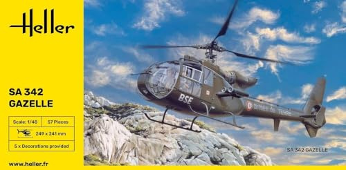 Heller 80486 - Modellbausatz SA 342 Gazelle