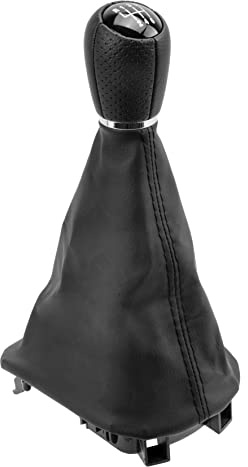 ORIGEN POM40155V6 Pomo de palanca de cambios Compatible con SEAT Leon I Hatchback 1M1 Toledo II Sedán 1M2