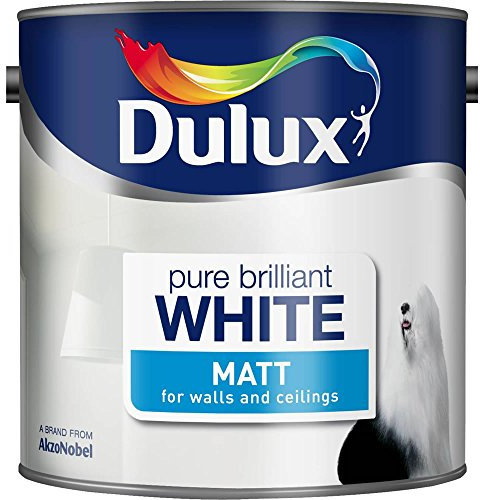 Dulux Matt Pure Brilliant White - 7L
