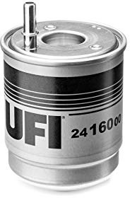 UFI Filters, Filtro Gasoil 24.160.00, Filtro de Combustible Diésel de Recambio, Apto para Coches, Apto para Modelos de Hyundai y Kia