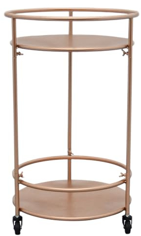 Serveringsvagn - Barvagn - Roséguld - Art déco - inkl. Korkskruv - Bar, Barmöbel, Vagn, Barbord, Cocktail, Tebjudning, Retro, 30-talsstil
