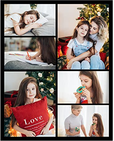 Benutzerdefinierte Decke mit Foto, personalisierte 1-9 Bildcollagen Weiche Flanell Fleece Decke für Familie Freund Geburtstag Hochzeit Souvenir Geschenk