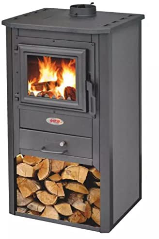 STUFA A LEGNA ATENE 9 KW ANTRACITE