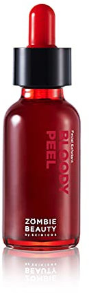 SKIN1004 Bloody Peel 1.01 fl.oz, 30 ml AHA 17% Exfoliating Solution, Removes Dramatic Exfoliating Effect with Special Home Care