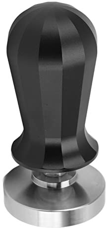Tamper, Kalibrierter Kaffeetamper mit 30 Pfund Federbelasteter Flacher Edelstahlbasis für Maschinenkaffeeliebhaber, Typ B (51mm)