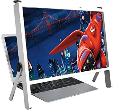 21-Zoll-Bildschirmlupe, Laptop-Bildschirmlupe, ultraklare Blaulichtlupe, 3D-HD-Bildschirmlupe für Mobile Fernseher, geeignet zum Ansehen von Filmen, Ansehen von Videos, Lesen von Büchern, Spielen