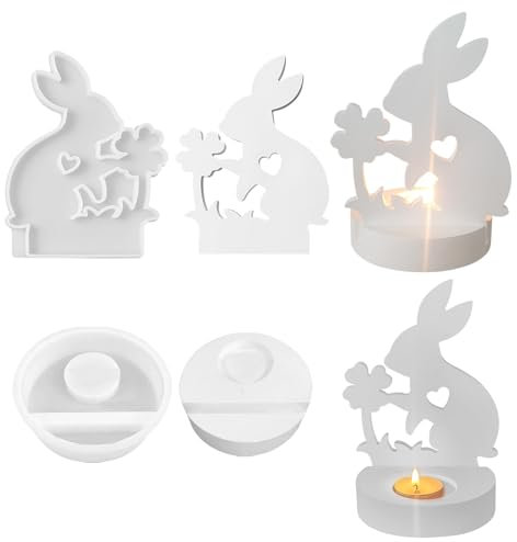 Silikonform Hase,Silikonformen Gießformen,Silikonform Kerzenhalter,Silikonform Ostern Hase Silikon Gießform Kerzenhalter,Silikonformen Ostern,Gießform Ostern,Hase Backform,Hasenform für Ostern