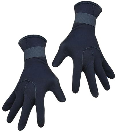 BTGHPI 3 mm Neopren-Handschuhe für Kajakfahren, Paddeln, Tauchen, Thermoschwimmen, verschleißfeste Handschuhe für Männer und Frauen, 2 Stück