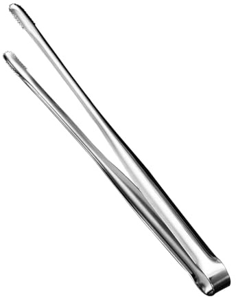 Stainless Steel Cooking Tweezers - Heat Resistant Food Tongs Grill Kitchen Tongs | BBQ Tongs Grab Food | Kitchen Cooking Tweezers | Multipurpose Food Clip Heavy Duty Barbecue Clip for Egg & Kitchen