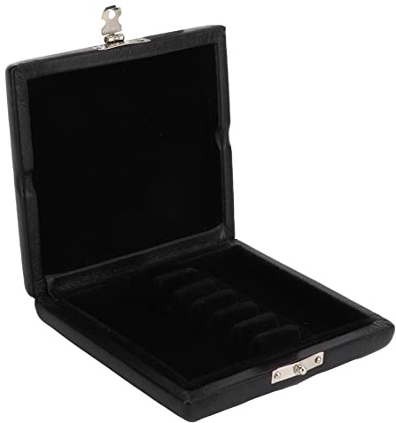Oboenrohrblatt-Etui, Aufbewahrungsbox für 6 Rohrblätter, Schutzbehälter aus PU-Leder, Mini-Tragetasche, Einfaches Ergonomisches Design, Musiker