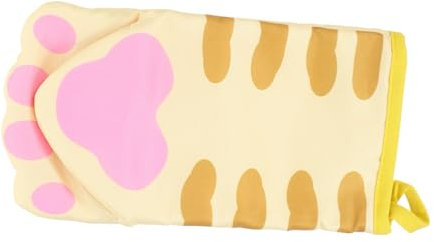 SOIMISS Heat Resistant Non Slip Grip Kitchen Oven Mitts for Baking and Cooking Thickened Gloves for Microwave Oven Heat Protection Baking Mitts