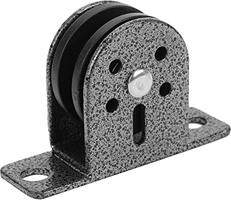 YONGZURA Robuster Flaschenzug |300 kg / 661 lb Tragfähigkeit für Heim-Fitnessstudio/Heimwerken/Outdoor |Einzelrolle aus Edelstahl und Nylon |Geräuschlose Funktion, Oxidation – schützend