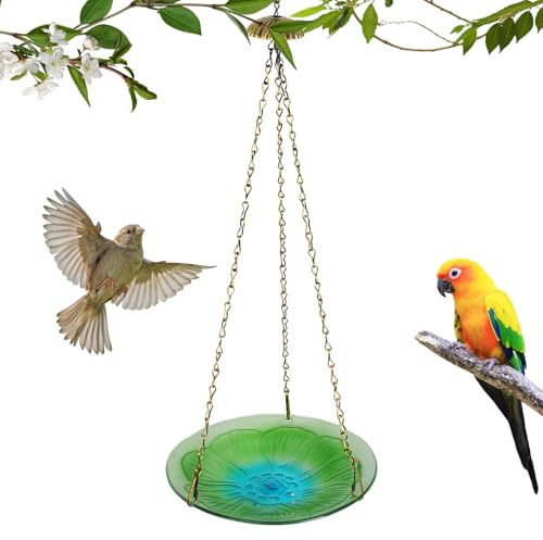 Mangiatoia per Uccelli | Stazione Di Alimentazione Con Design A Fiori | Stazione di Alimentazione per Uccelli - per Giardino, Patio, Cortile, Portico, Balcone, Albero