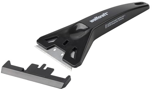 wolfcraft Scraper with Plastic Casing I 4193000 I For cleaning smooth surfaces