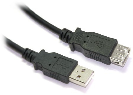 AQUARIUS 20CM SHORT USB 2.0 Extension Cable Lead