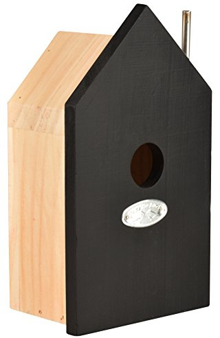 Esschert Design NK74 schwarz Zaunkönig House