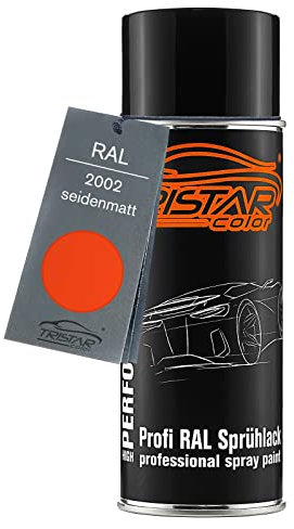 TRISTARcolor RAL 2002 Blutorange Spraydose 400 ml seidenmatt schnelltrocknend